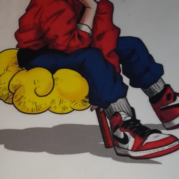 Dragon Ball Z in Nike's Sitting on a Cloud Tee - Picture 10 of 12